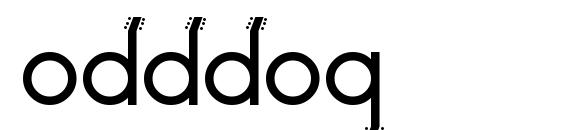 Шрифт Odddog