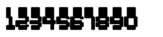 Oddessey 4000 Font, Number Fonts