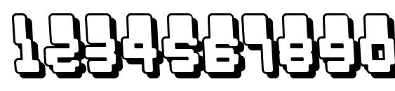 Шрифт Oddessey 7000, Шрифты для цифр и чисел