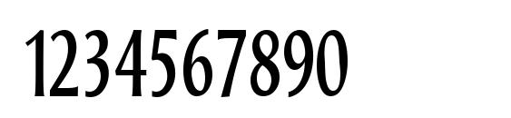 Odense Compr Font, Number Fonts