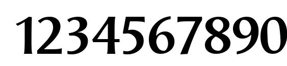 Odense Demi Font, Number Fonts