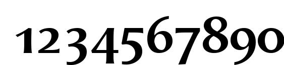 Odense SmallCaps DemiBold Font, Number Fonts