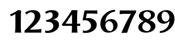 Odense XBold Font, Number Fonts