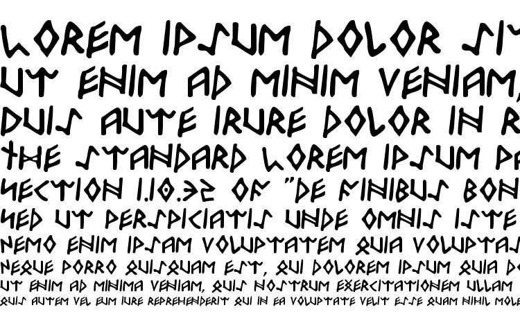 specimens Odinson font, sample Odinson font, an example of writing Odinson font, review Odinson font, preview Odinson font, Odinson font