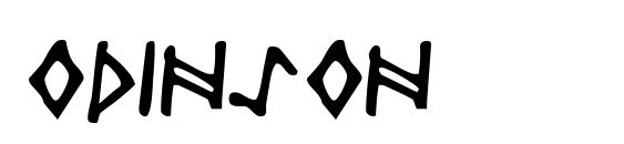 Odinson font, free Odinson font, preview Odinson font