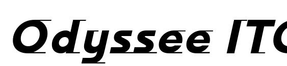 Odyssee ITC Bold Italic font, free Odyssee ITC Bold Italic font, preview Odyssee ITC Bold Italic font