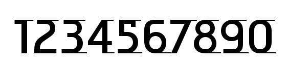 Odyssee ITC Medium Font, Number Fonts