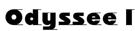 Odyssee ITC Ultra font, free Odyssee ITC Ultra font, preview Odyssee ITC Ultra font