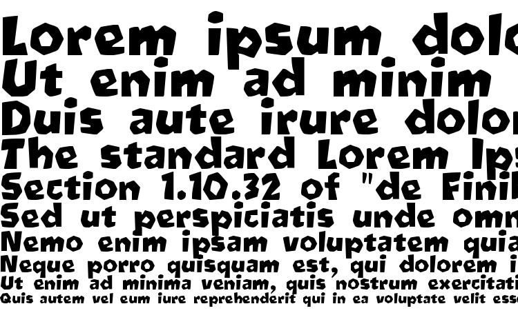specimens Oetztype font, sample Oetztype font, an example of writing Oetztype font, review Oetztype font, preview Oetztype font, Oetztype font