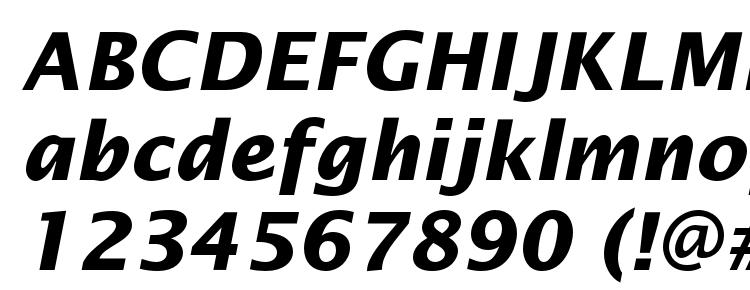 глифы шрифта OfficeTypeSans Bold Italic, символы шрифта OfficeTypeSans Bold Italic, символьная карта шрифта OfficeTypeSans Bold Italic, предварительный просмотр шрифта OfficeTypeSans Bold Italic, алфавит шрифта OfficeTypeSans Bold Italic, шрифт OfficeTypeSans Bold Italic