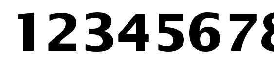 OfficeTypeSans Bold Font, Number Fonts