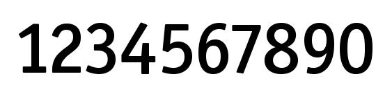 Officina San ITC Medium Font, Number Fonts