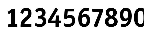 Officina Serif ITC TT Bold Font, Number Fonts