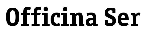 Шрифт Officina Serif ITC TT Bold