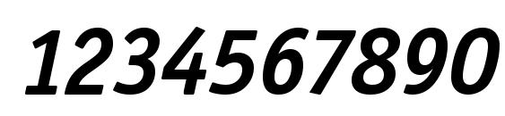Officina Serif ITC TT BoldIta Font, Number Fonts