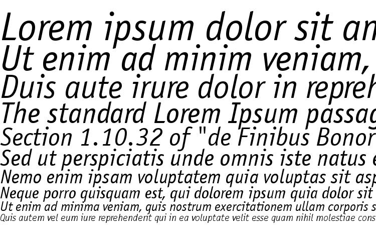 образцы шрифта OfficinaSansATT Italic, образец шрифта OfficinaSansATT Italic, пример написания шрифта OfficinaSansATT Italic, просмотр шрифта OfficinaSansATT Italic, предосмотр шрифта OfficinaSansATT Italic, шрифт OfficinaSansATT Italic