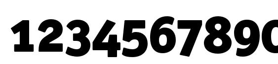 Officinasansblackscc Font, Number Fonts