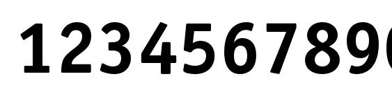 Officinasansboldc Font, Number Fonts