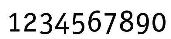 Officinasansbookosc Font, Number Fonts