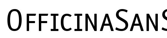 шрифт OfficinaSanSCITCTT, бесплатный шрифт OfficinaSanSCITCTT, предварительный просмотр шрифта OfficinaSanSCITCTT