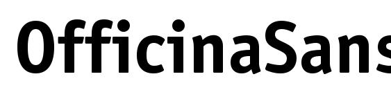 шрифт OfficinaSansCTT Bold, бесплатный шрифт OfficinaSansCTT Bold, предварительный просмотр шрифта OfficinaSansCTT Bold