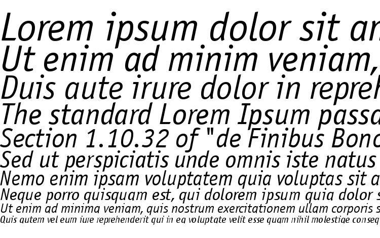 specimens OfficinaSansCTT Italic font, sample OfficinaSansCTT Italic font, an example of writing OfficinaSansCTT Italic font, review OfficinaSansCTT Italic font, preview OfficinaSansCTT Italic font, OfficinaSansCTT Italic font