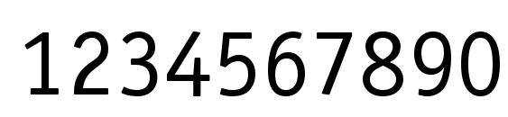 OfficinaSansDOSCTT Font, Number Fonts