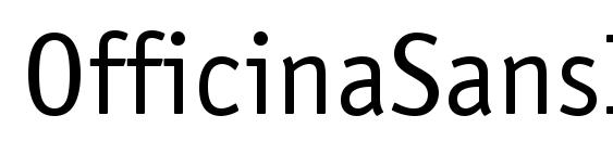 шрифт OfficinaSansISOCTT, бесплатный шрифт OfficinaSansISOCTT, предварительный просмотр шрифта OfficinaSansISOCTT