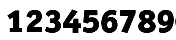 Officinaserifblackc Font, Number Fonts