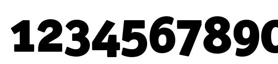Officinaserifblackscc Font, Number Fonts