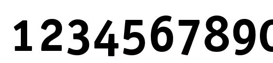 Officinaserifboldosc Font, Number Fonts