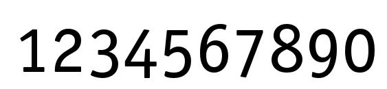 Officinaserifbookosc Font, Number Fonts