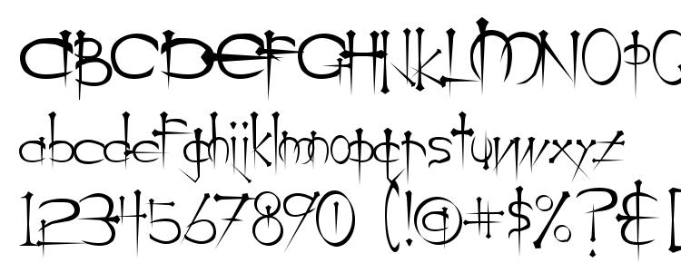 glyphs Og font, сharacters Og font, symbols Og font, character map Og font, preview Og font, abc Og font, Og font