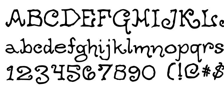 glyphs OgdredWeary font, сharacters OgdredWeary font, symbols OgdredWeary font, character map OgdredWeary font, preview OgdredWeary font, abc OgdredWeary font, OgdredWeary font