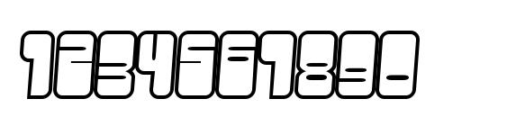 Oggle Font, Number Fonts