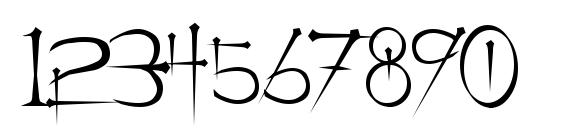 Ogilvie Regular Font, Number Fonts