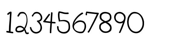 Ogontz italic Font, Number Fonts