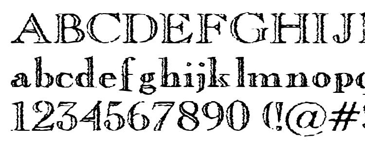 глифы шрифта Old Copperfield, символы шрифта Old Copperfield, символьная карта шрифта Old Copperfield, предварительный просмотр шрифта Old Copperfield, алфавит шрифта Old Copperfield, шрифт Old Copperfield