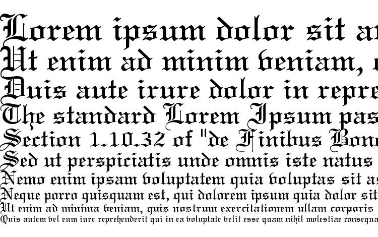 specimens Old English font, sample Old English font, an example of writing Old English font, review Old English font, preview Old English font, Old English font