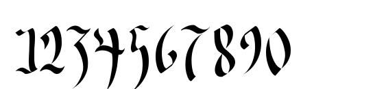 Old Germen Font, Number Fonts