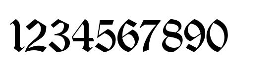 Old London DB Font, Number Fonts