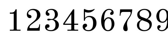 Old Standard TT Обычный Font, Number Fonts