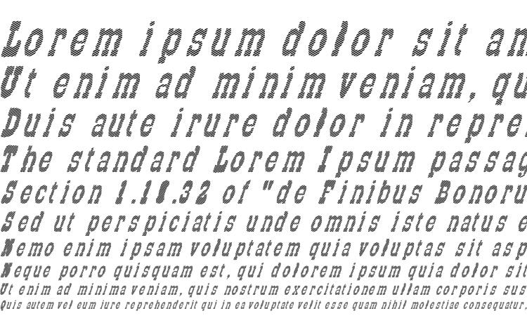 specimens Old stripes font, sample Old stripes font, an example of writing Old stripes font, review Old stripes font, preview Old stripes font, Old stripes font