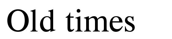 Old times Font
