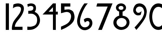 Old Font, Number Fonts