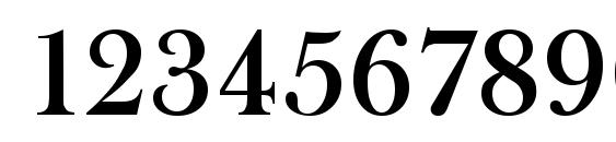 Oldbaskerville demibold Font, Number Fonts