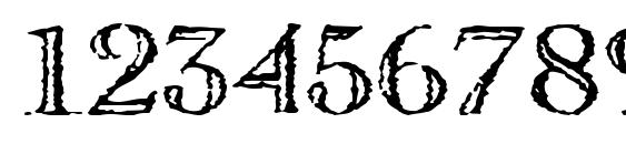 Oldcoppe Font, Number Fonts