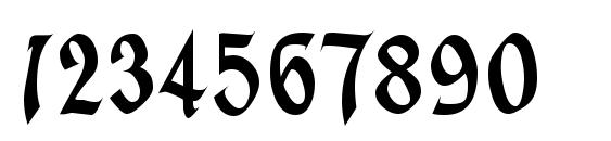 Oldcountry Font, Number Fonts