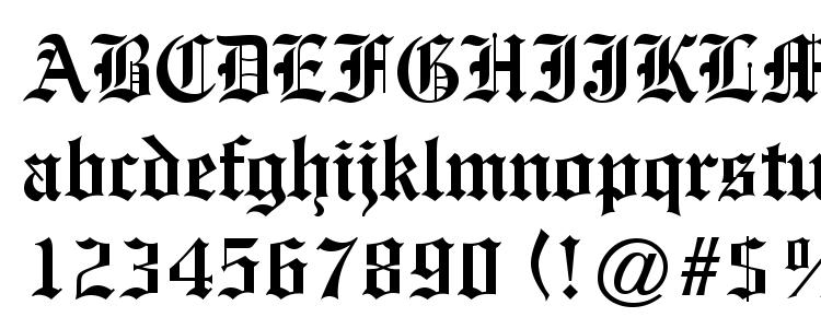 глифы шрифта Olde Englishe, символы шрифта Olde Englishe, символьная карта шрифта Olde Englishe, предварительный просмотр шрифта Olde Englishe, алфавит шрифта Olde Englishe, шрифт Olde Englishe