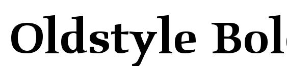 шрифт Oldstyle Bold, бесплатный шрифт Oldstyle Bold, предварительный просмотр шрифта Oldstyle Bold